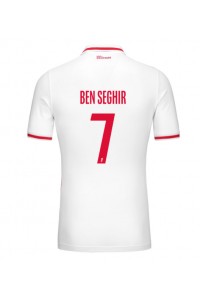 Fotbalové Dres AS Monaco Eliesse Ben Seghir #7 Domácí Oblečení 2024-25 Krátký Rukáv